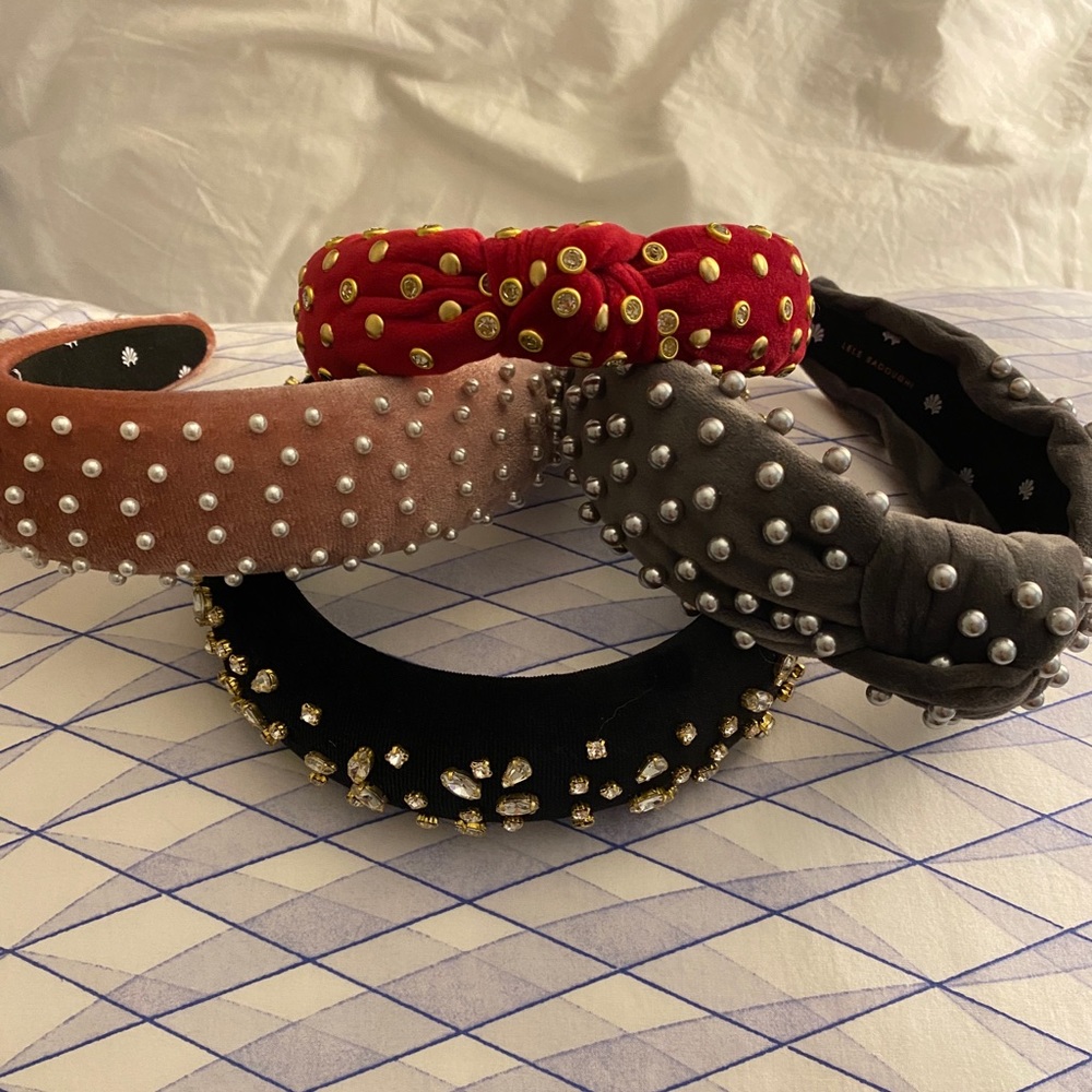 Set of Four Lele Sadoughi Headbands